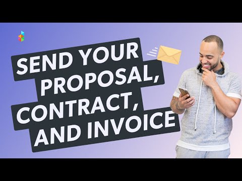 #10: Send Your Proposal, Contract, & Invoice | Dubsado Getting Started Series